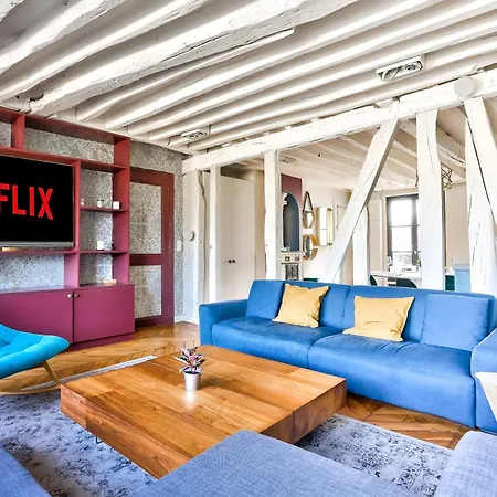 Appartamento Le Marais Superb Terrace Free Netflix